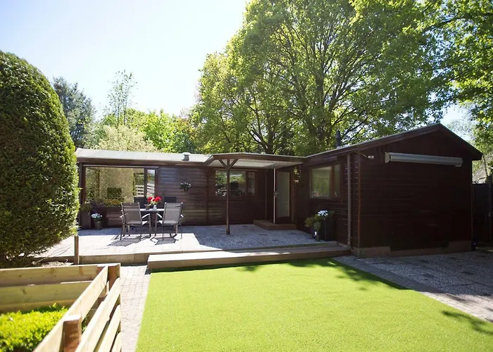 Relaxed Verblijf In Chalet Op De Veluwe *